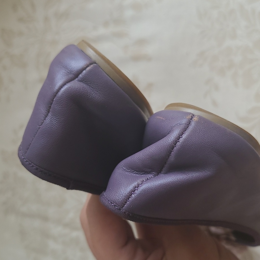 Purple Talbots Flats with Flowers - Picture 4 of 9